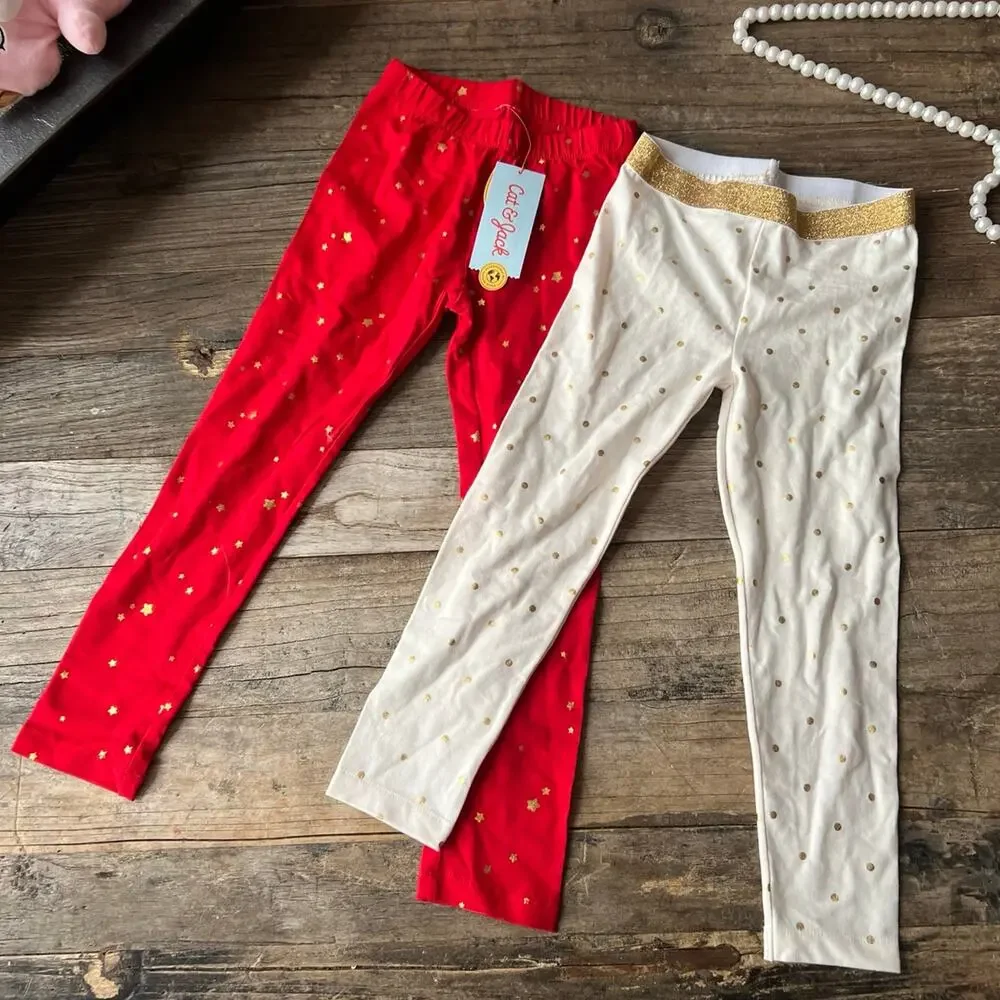 Cat & Jack‎ girls 4-5 legging bundle